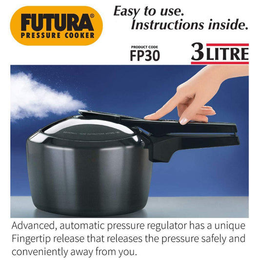 3 Litre Futura pressure cooker
