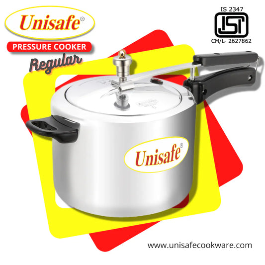 Unisafe Regular Aluminium Pressure Cooker - 1799.00 | Rasoi Bazaar
