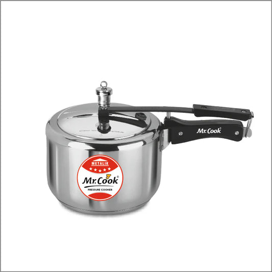 Mr.Cook Nu-Age Induction Base Stainless Steel Pressure Cooker
