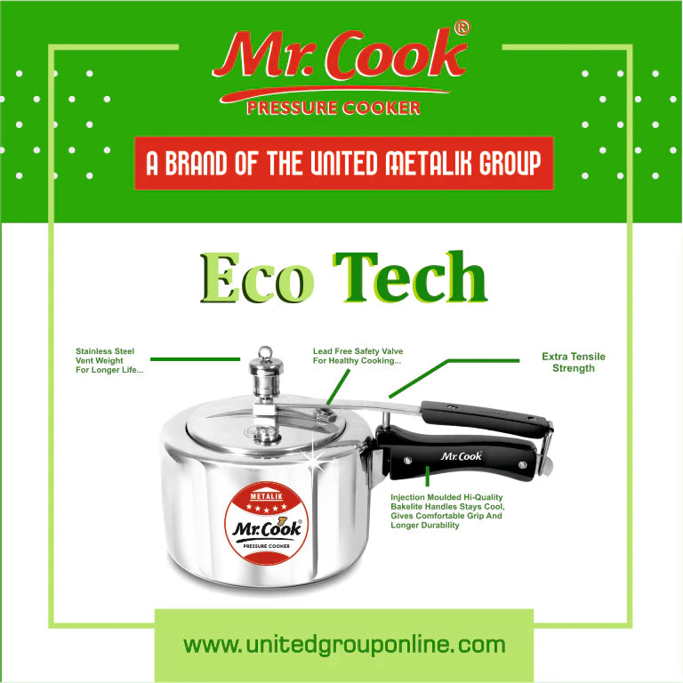 Mr.Cook Eco-Tech Induction Base Pressure Cooker
