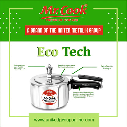 Mr.Cook Eco-Tech Induction Base Pressure Cooker