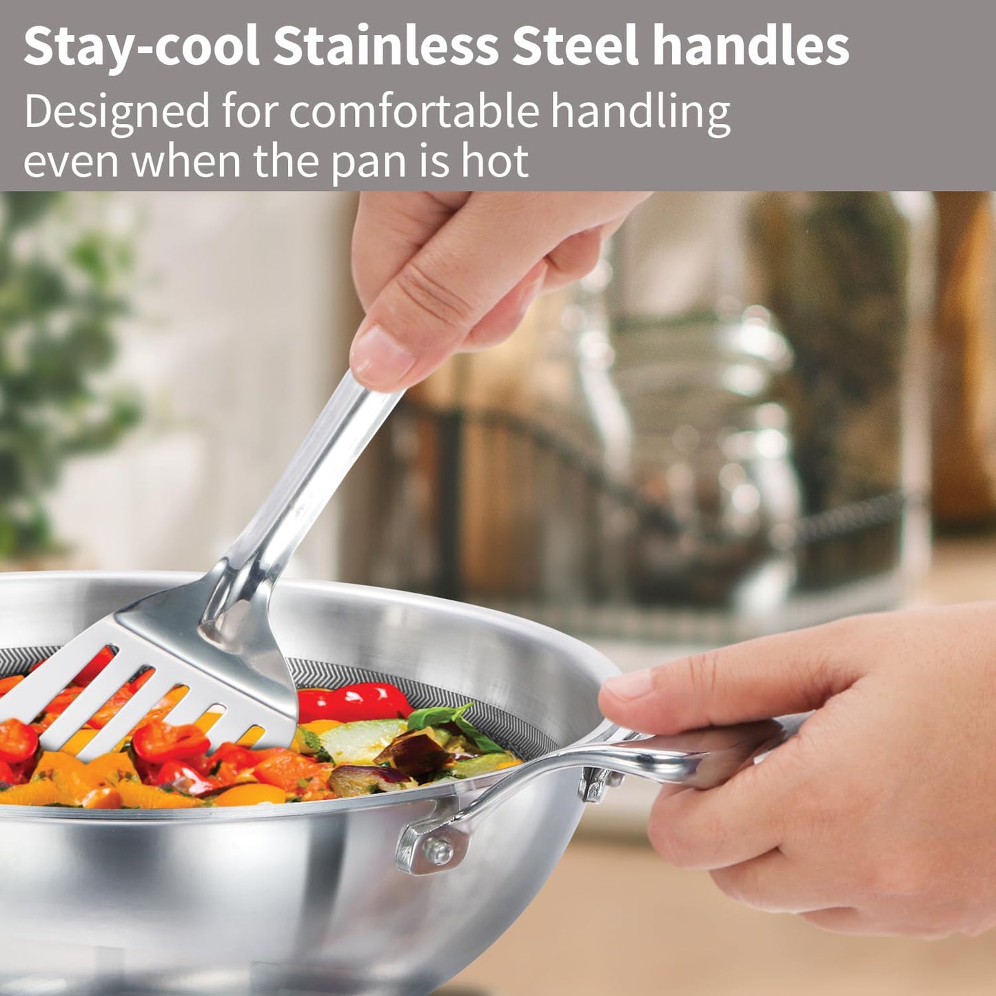 Hawkins Pro Shielded Nonstick Triply Deep-Fry Pan (Kadhai)