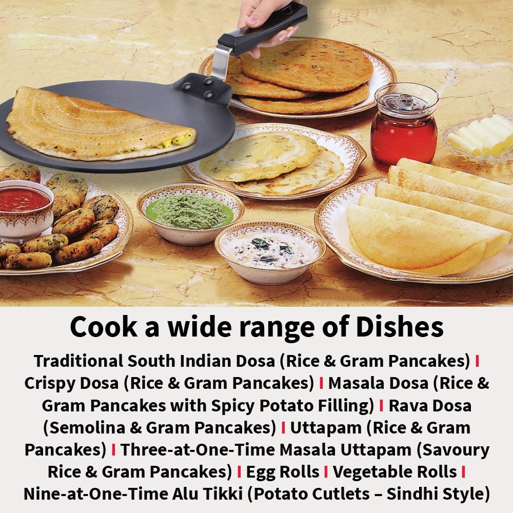 Hawkins Futura Dosa Tava Non Stick Dosa Tawa, Flat Roti and Pancake PAN