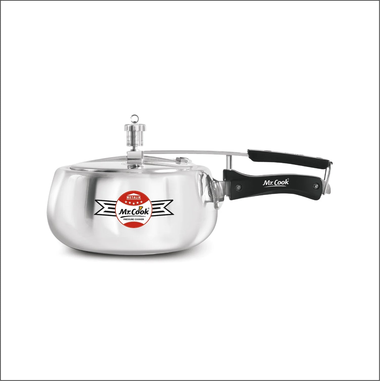 Mr. Cook Super Shine Induction Pressure Cooker - 1350.00 | Rasoi Bazaar